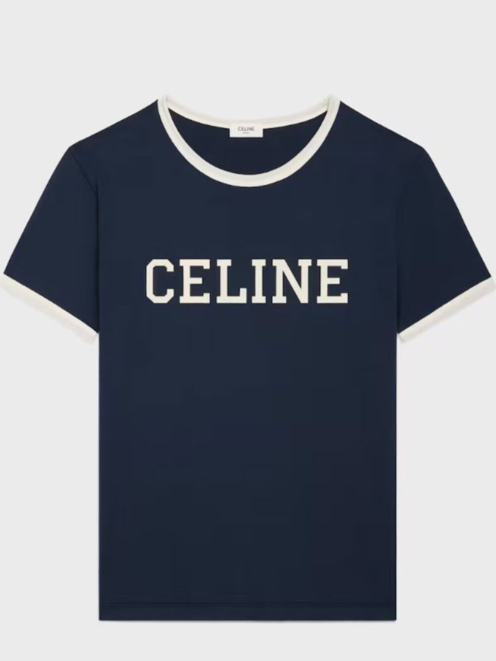 CELINE REGULAR T-shirt in Cotton Jersey